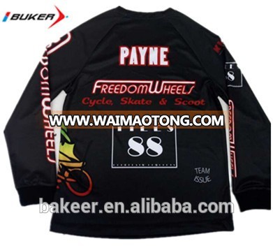 Wholesale cheap custom sublimation blank long sleeve t-shirt