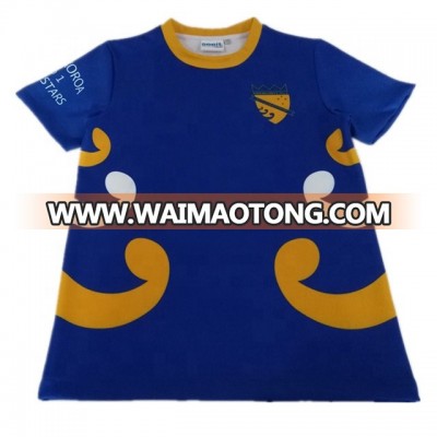 Custom t shirt printing sublimation t-shirt tshirt polyester