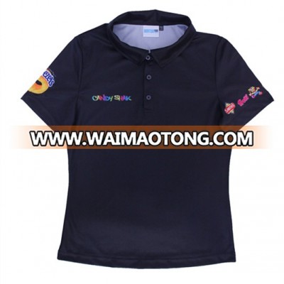 Mens Custom Sublimation Sport T-shirt gym sportswear soccer sports polo shirt